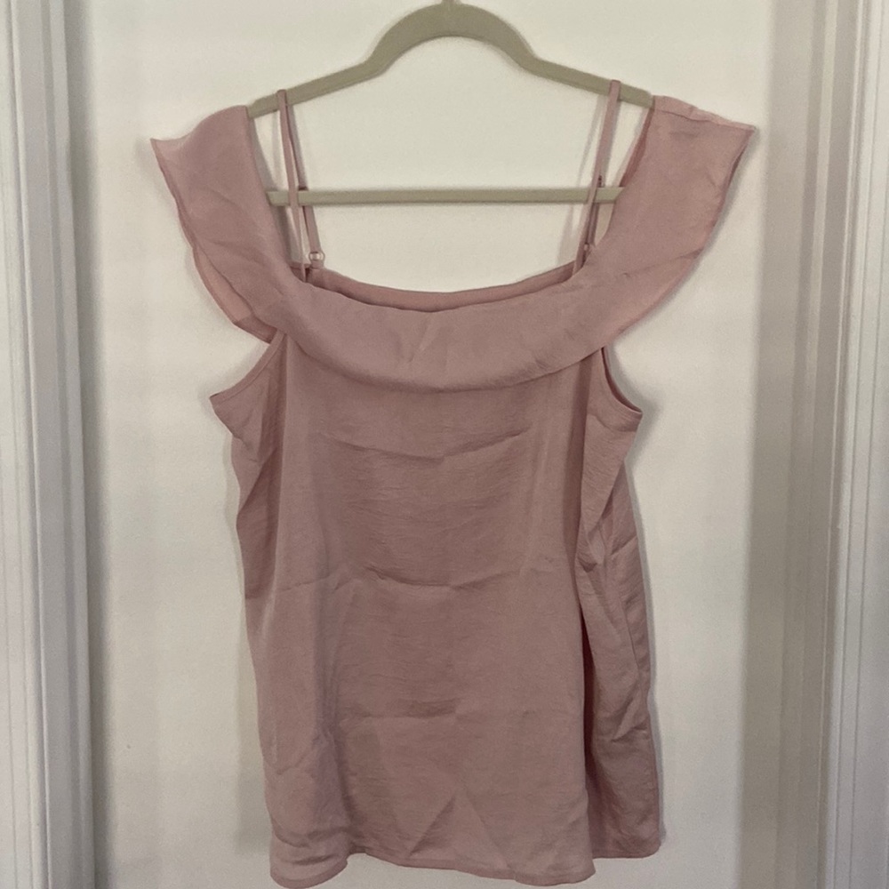 Pink off the shoulder top